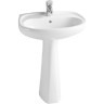 Комплект раковина с пьедесталом VITRA NORMUS 55 см 9600B003-7650